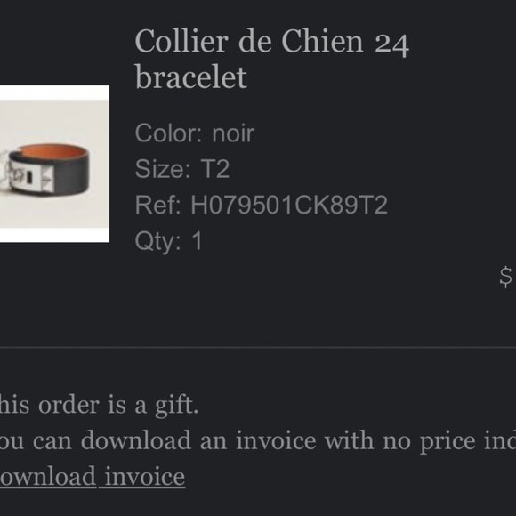 Hermes Collier Chien 24 - Picture 1 of 6